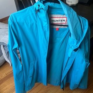 Hunter NWOT Teal Raincoat Men’s